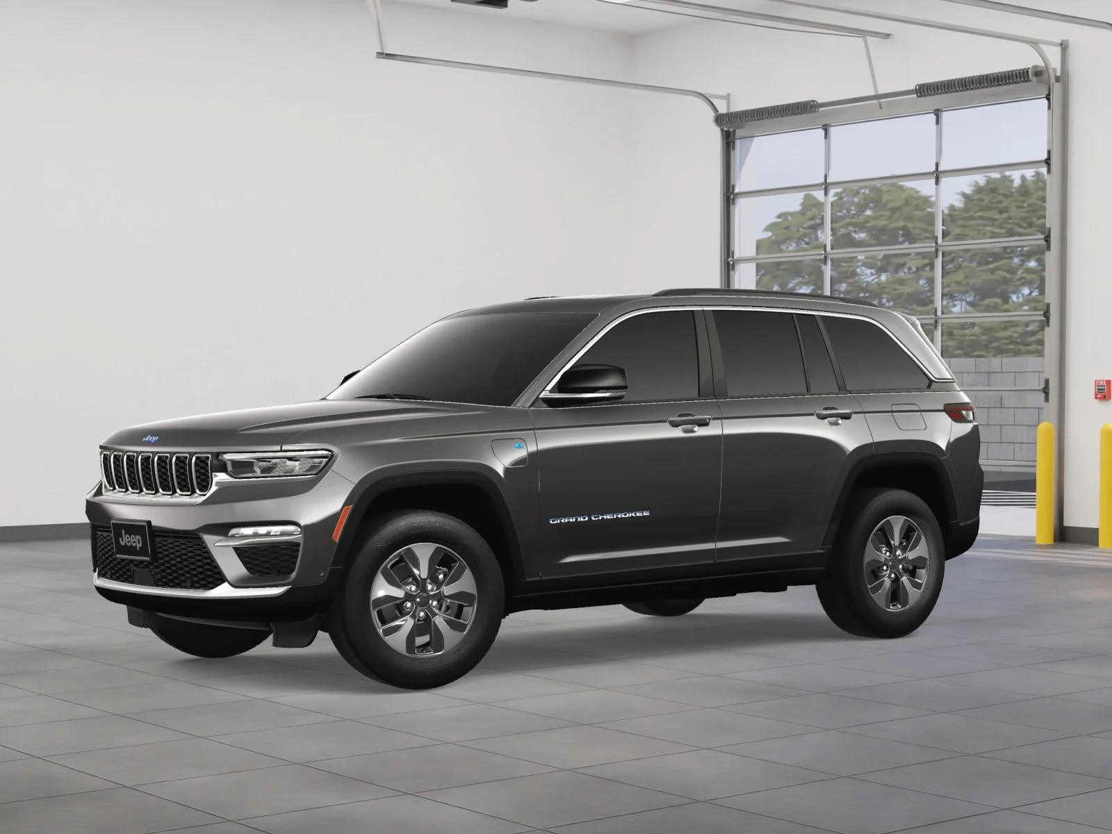 New 2024 Baltic Gray Metallic Clear-Coat Exterior Paint Jeep 4xe image 33