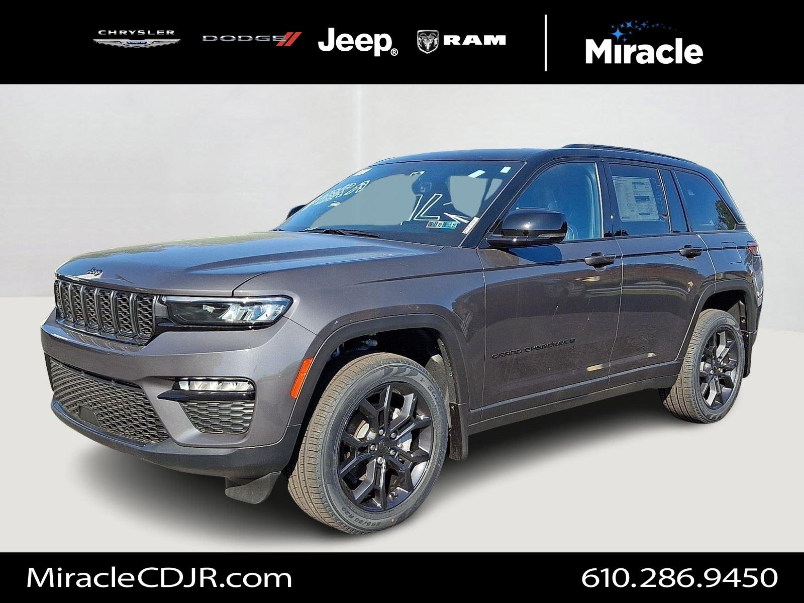 New 2025 Baltic Gray Metallic Clear-Coat Exterior Paint Jeep Limited image 1