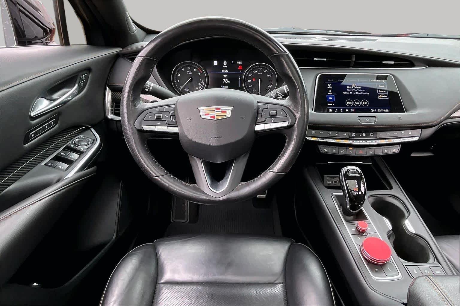 Used 2021 Stellar Black Metallic Cadillac FWD Sport image 6