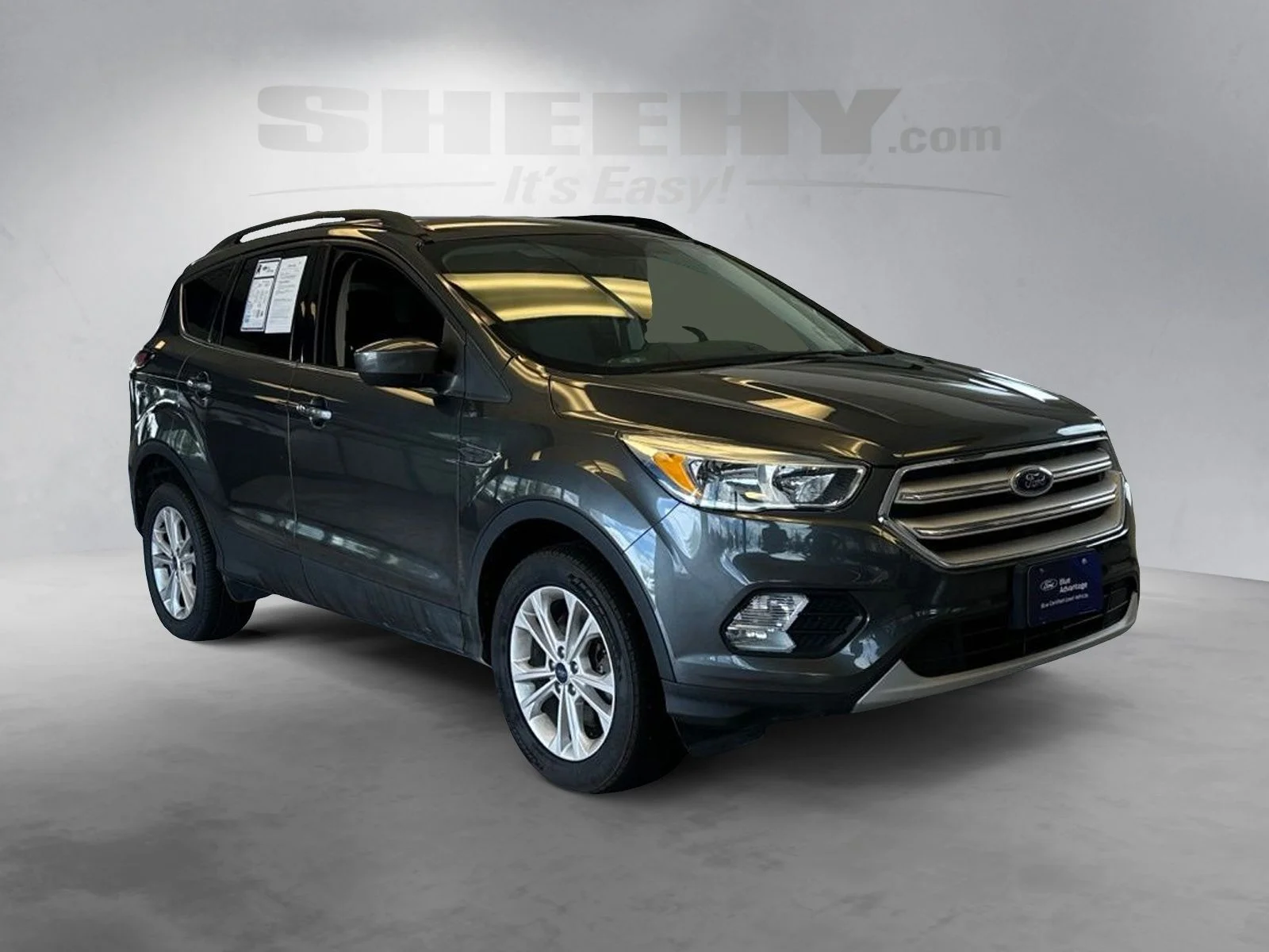 Certified Used 2018 Magnetic Metallic Ford SE image 2