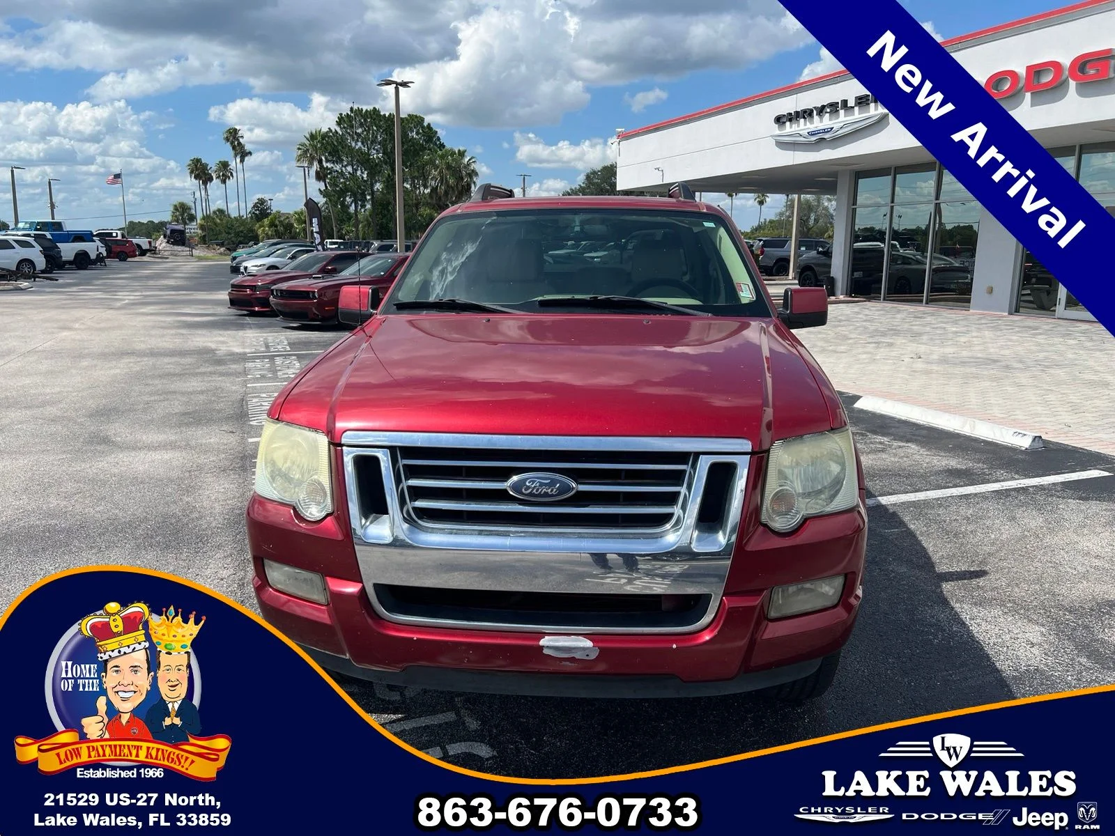 Used 2007 Red Ford Limited image 6