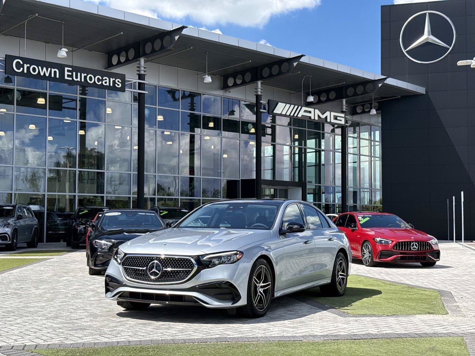 New 2027 Silver Metallic Mercedes-Benz E 350 RWD Sedan image 1