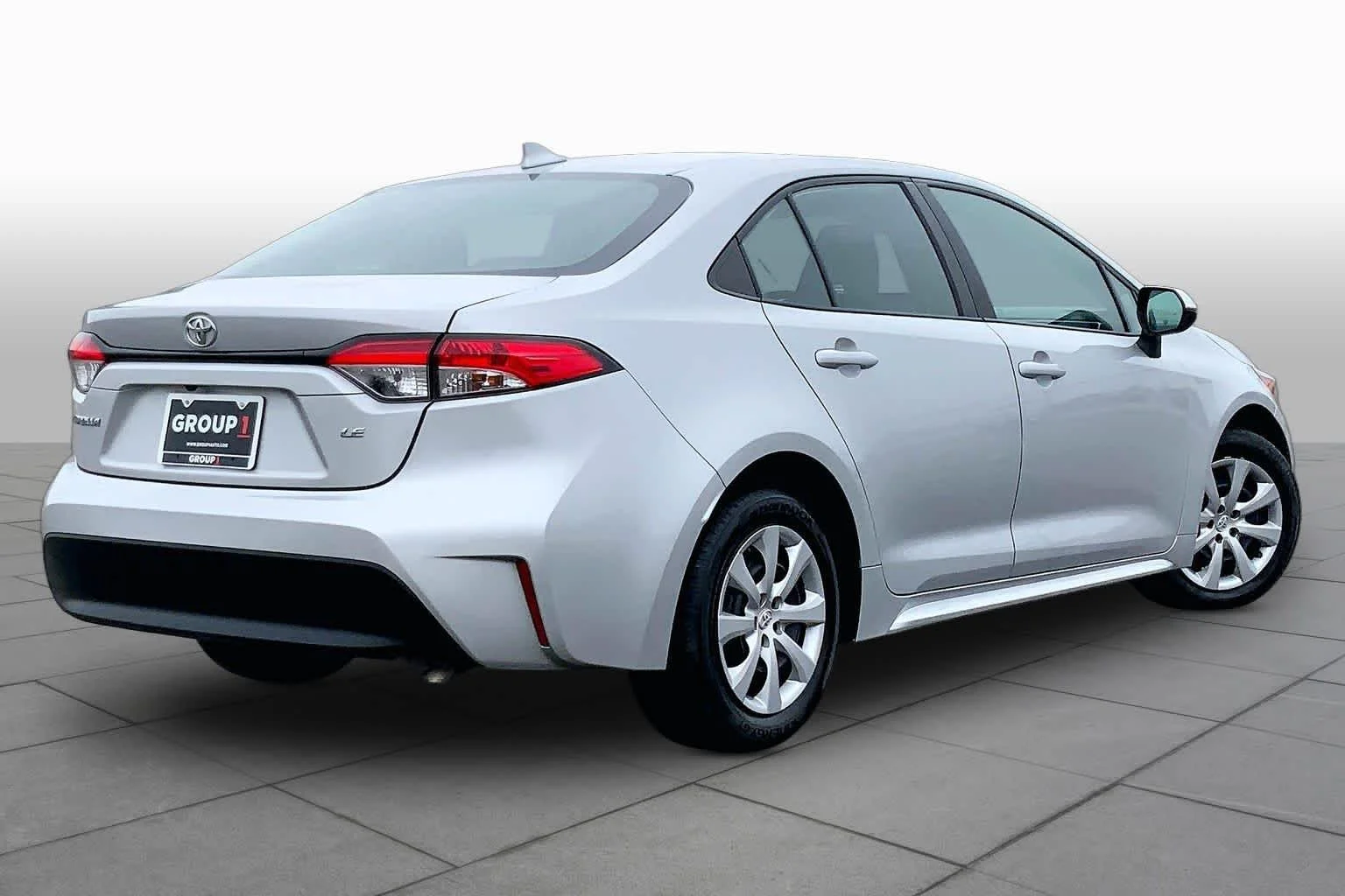 Used 2024 Classic Silver Metallic Toyota LE image 13
