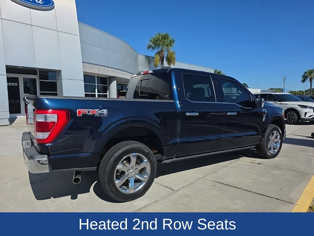 Used 2023 Antimatter Blue Metallic Ford Lariat image 3