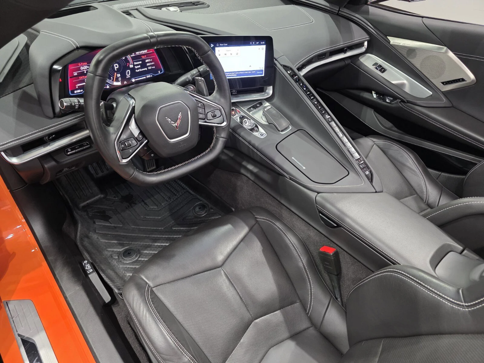 Used 2024 Amplify Orange Tintcoat Chevrolet Stingray Convertible 2LT image 7