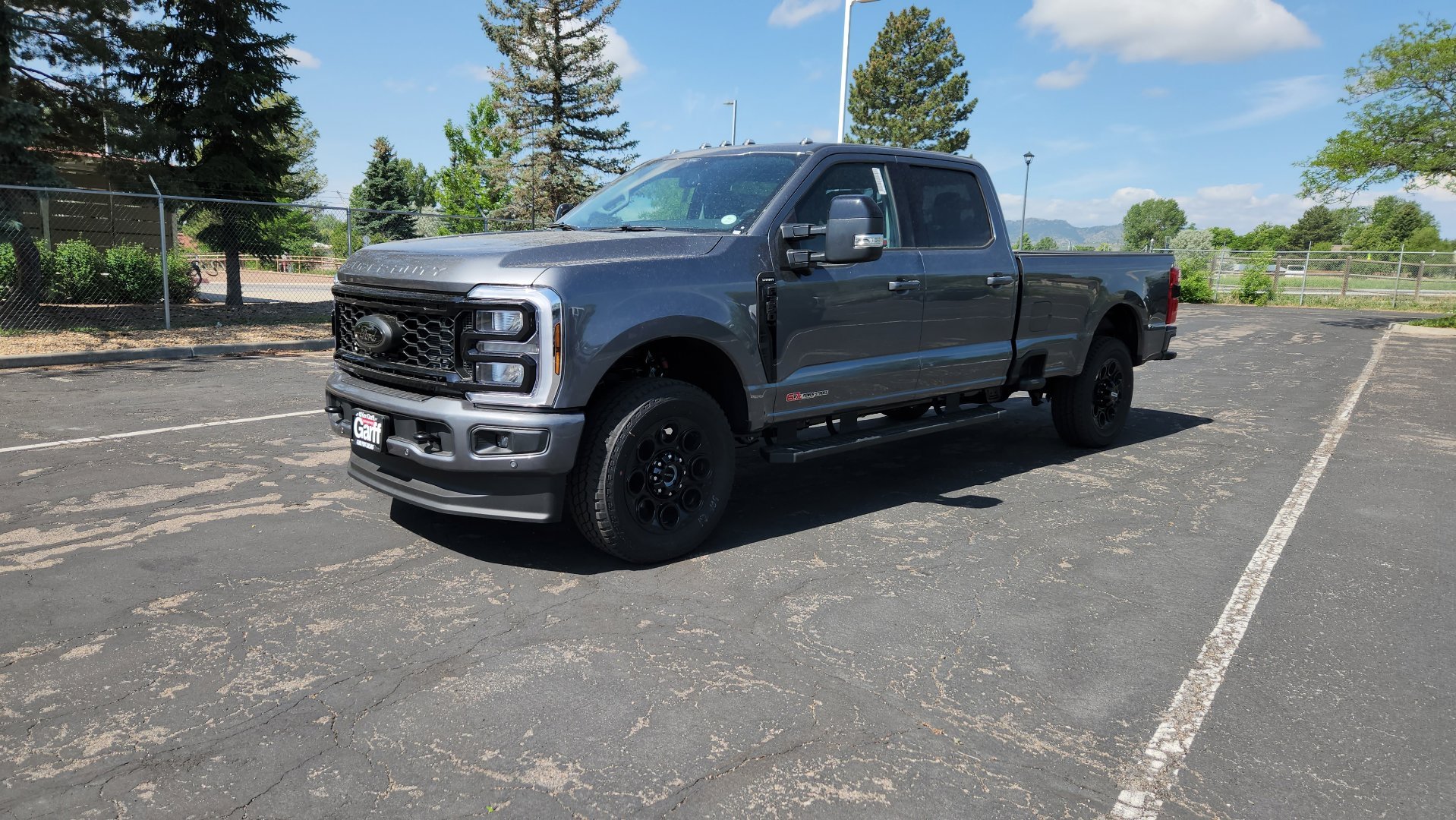 New 2026 Carbonized Gray Metallic Ford LARIAT image 3