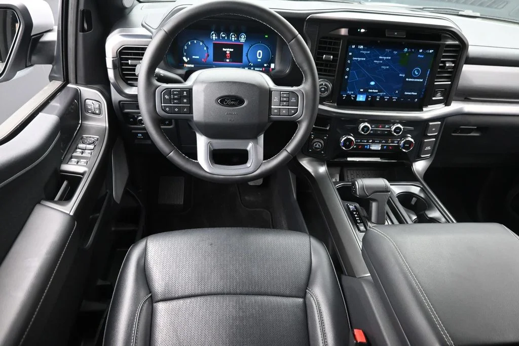 Certified Used 2025 White Ford Lariat image 14