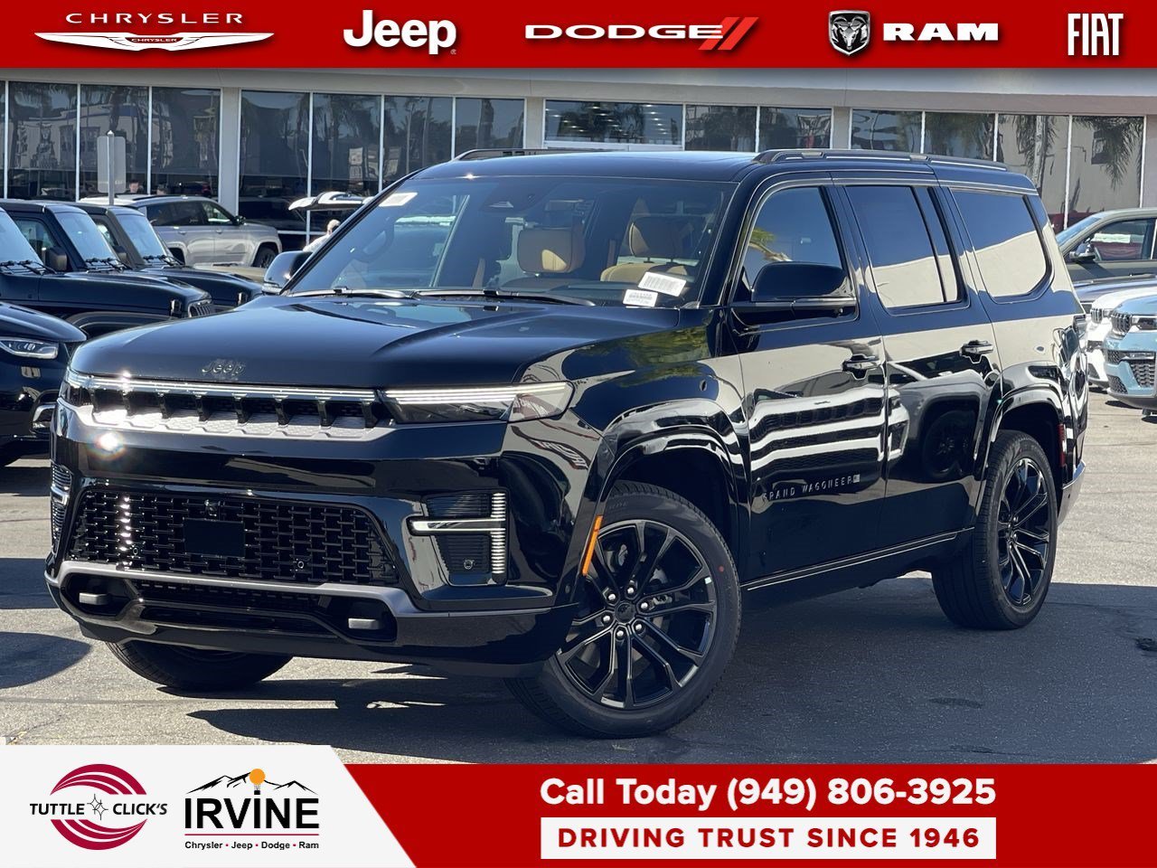 New 2026 High Gloss Black Exterior Paint Jeep Summit Reserve image 1
