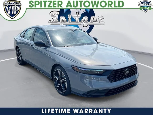 New 2026 Urban Gray Pearl Honda Sport Hybrid image 1