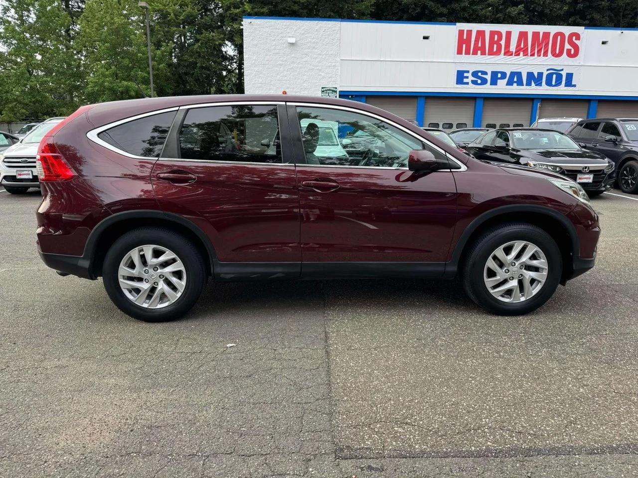 Certified Used 2016 Basque Red Pearl II Honda EX image 8