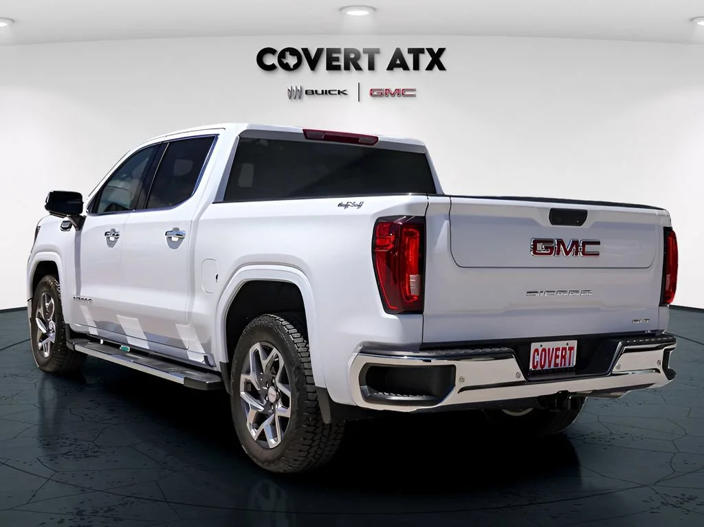 Used 2026 Glacier White Tricoat GMC SLT image 6