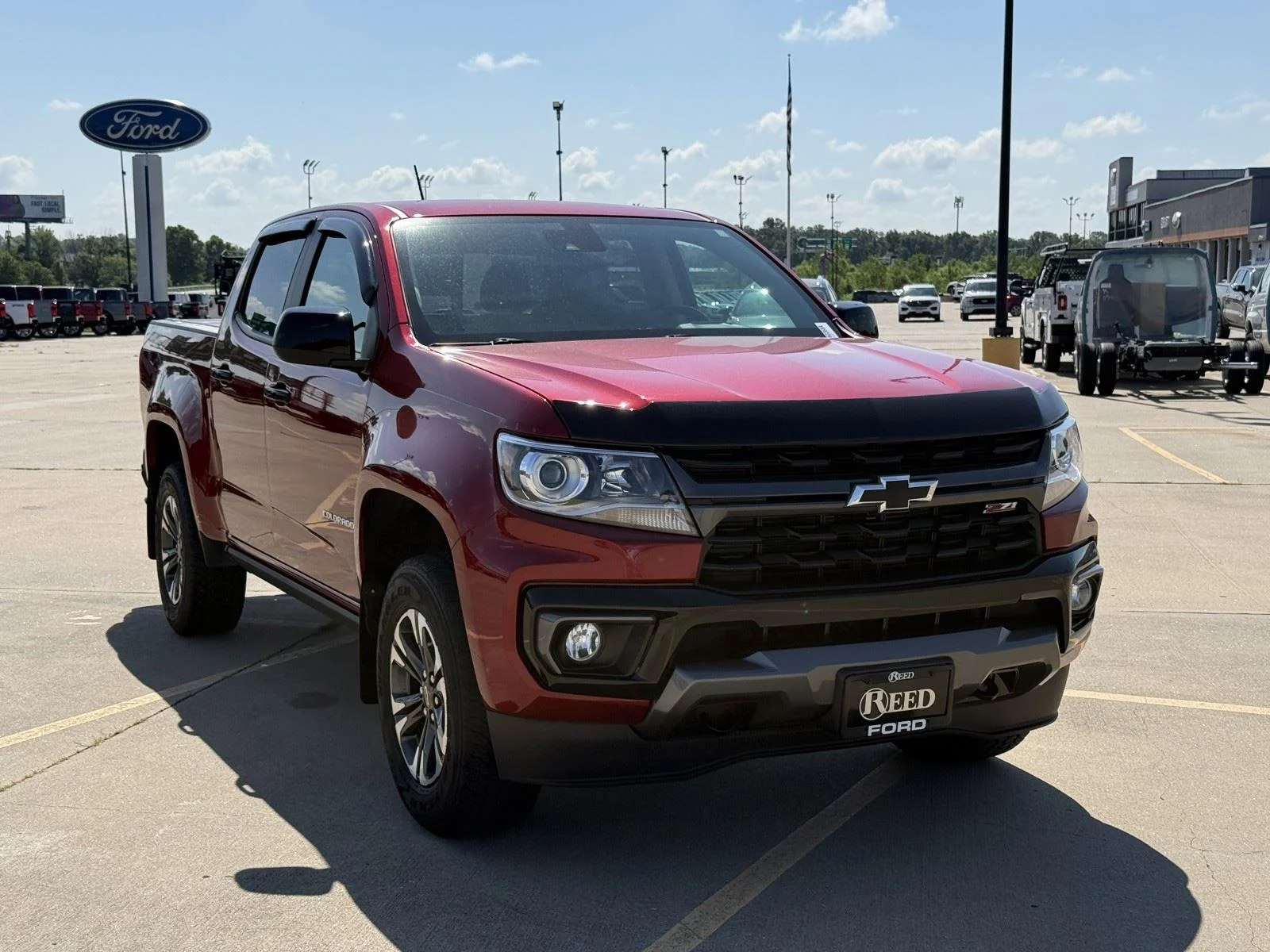 Certified 2021 Chevrolet Colorado Z71 with VIN 1GCGTDEN4M1180861 for sale in Kansas City