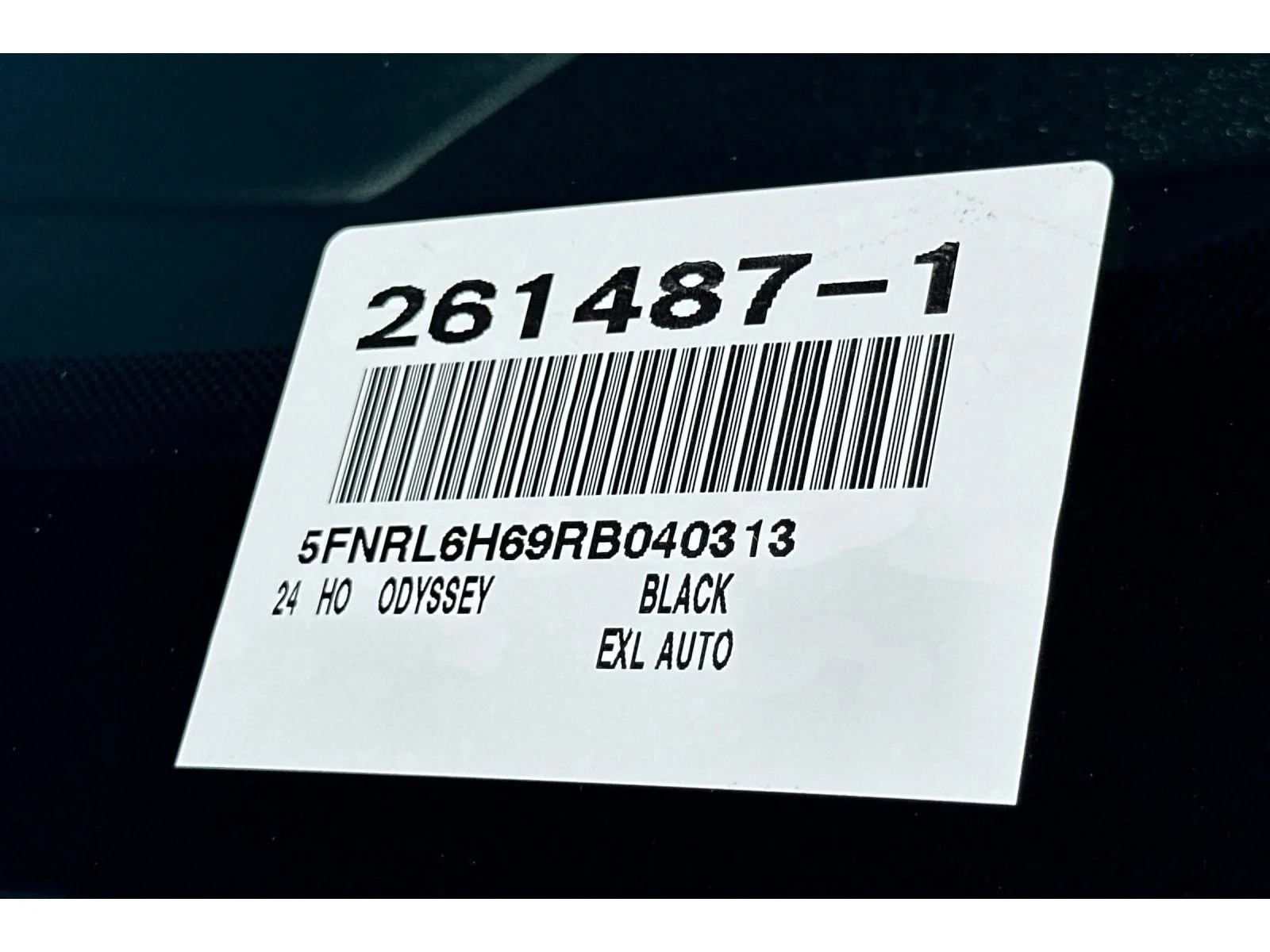Used 2024 Crystal Black Pearl Honda EX-L image 55