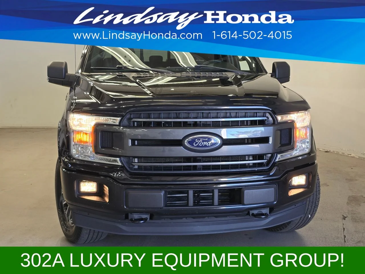 Used 2020 Agate Black Metallic Ford XLT image 2