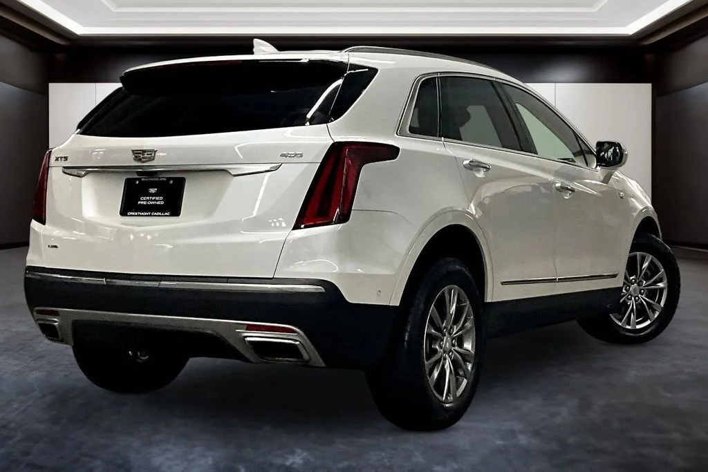 Used 2023 Crystal White Tricoat Cadillac Premium Luxury image 6
