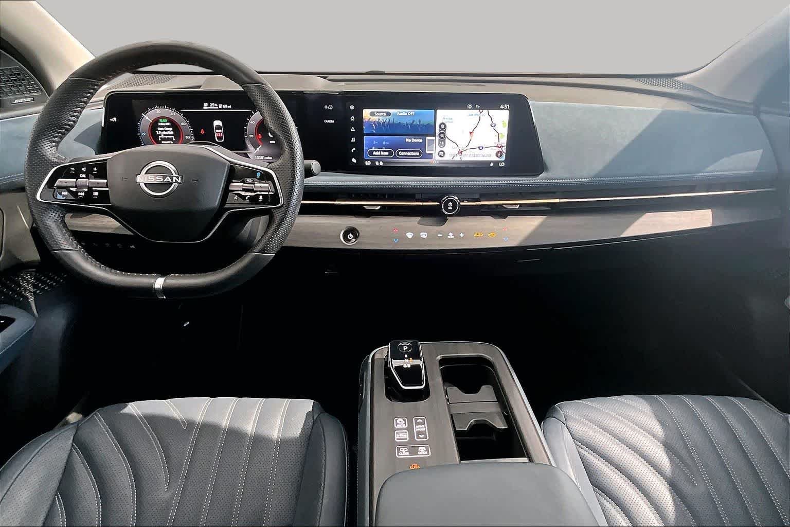 Used 2024 Black Diamond Pearl Nissan PLATINUM+ image 15