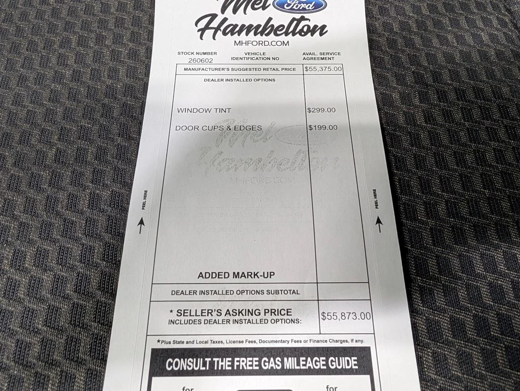New 2026 Agate Black Metallic Ford STX® image 30