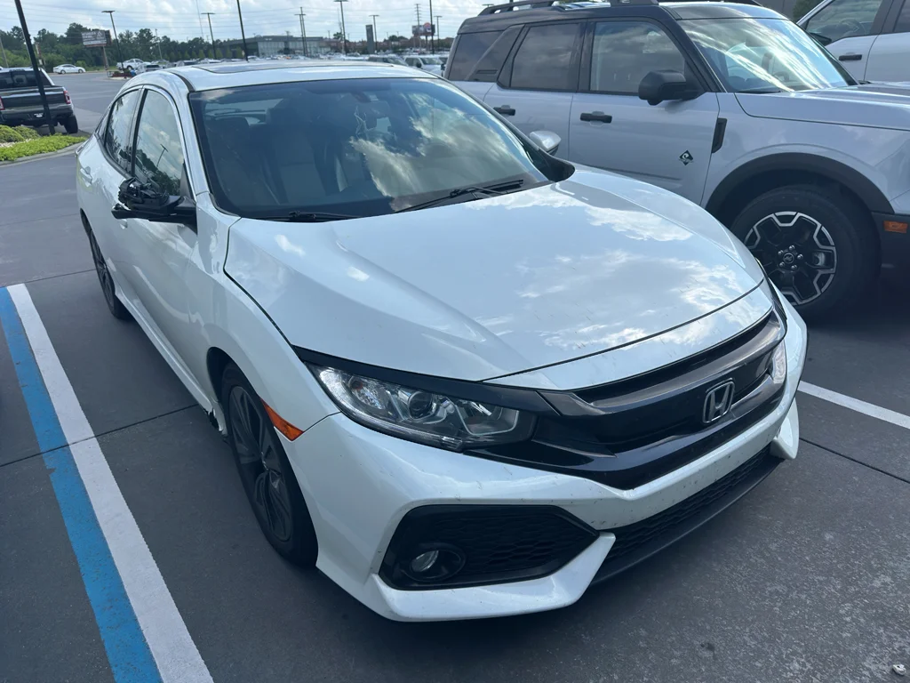 Used 2017 White Orchid Pearl Honda EX-L Navi image 2