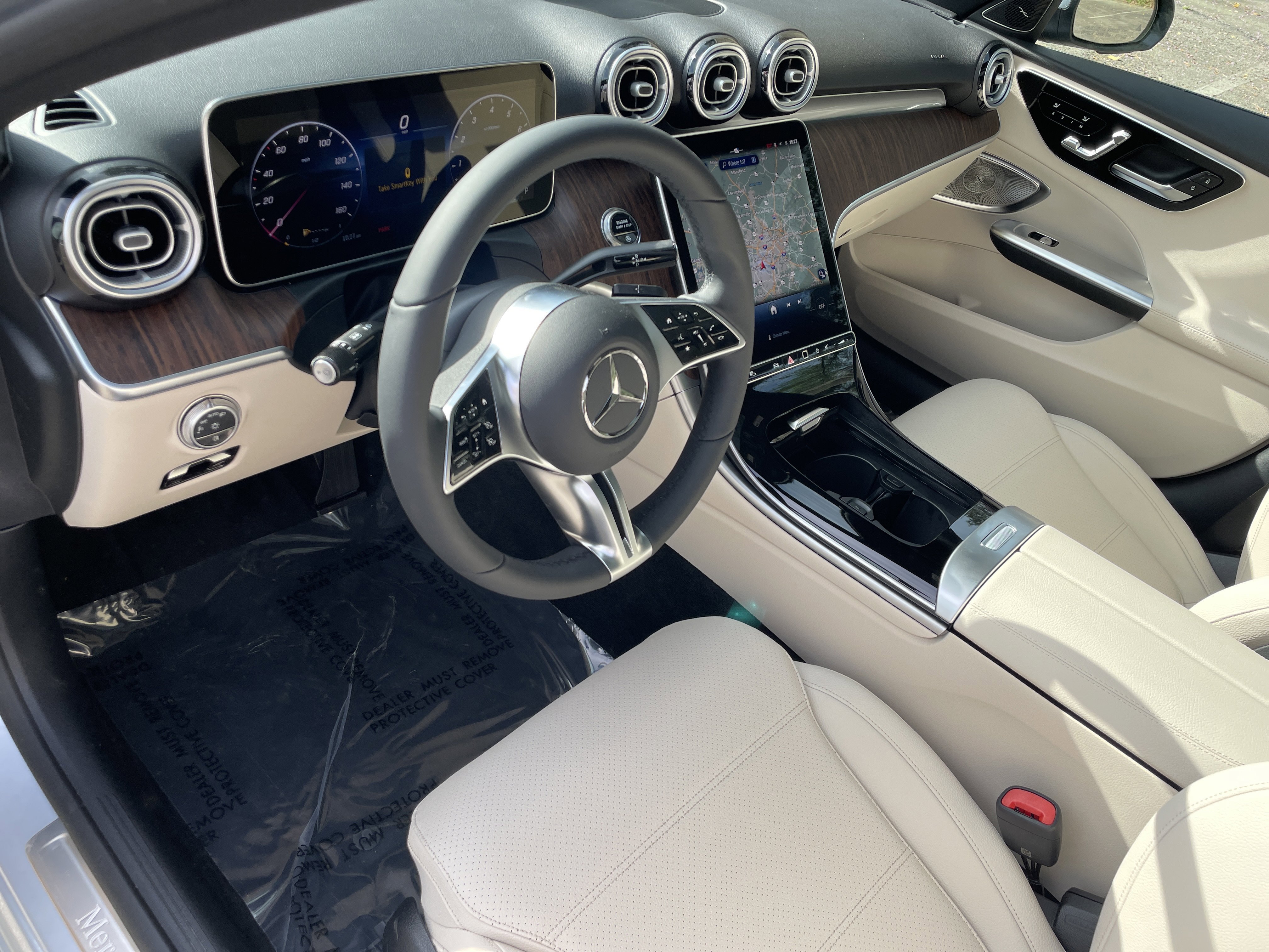 New 2026 Cirrus Silver Metallic Mercedes-Benz C 300 Sedan image 19