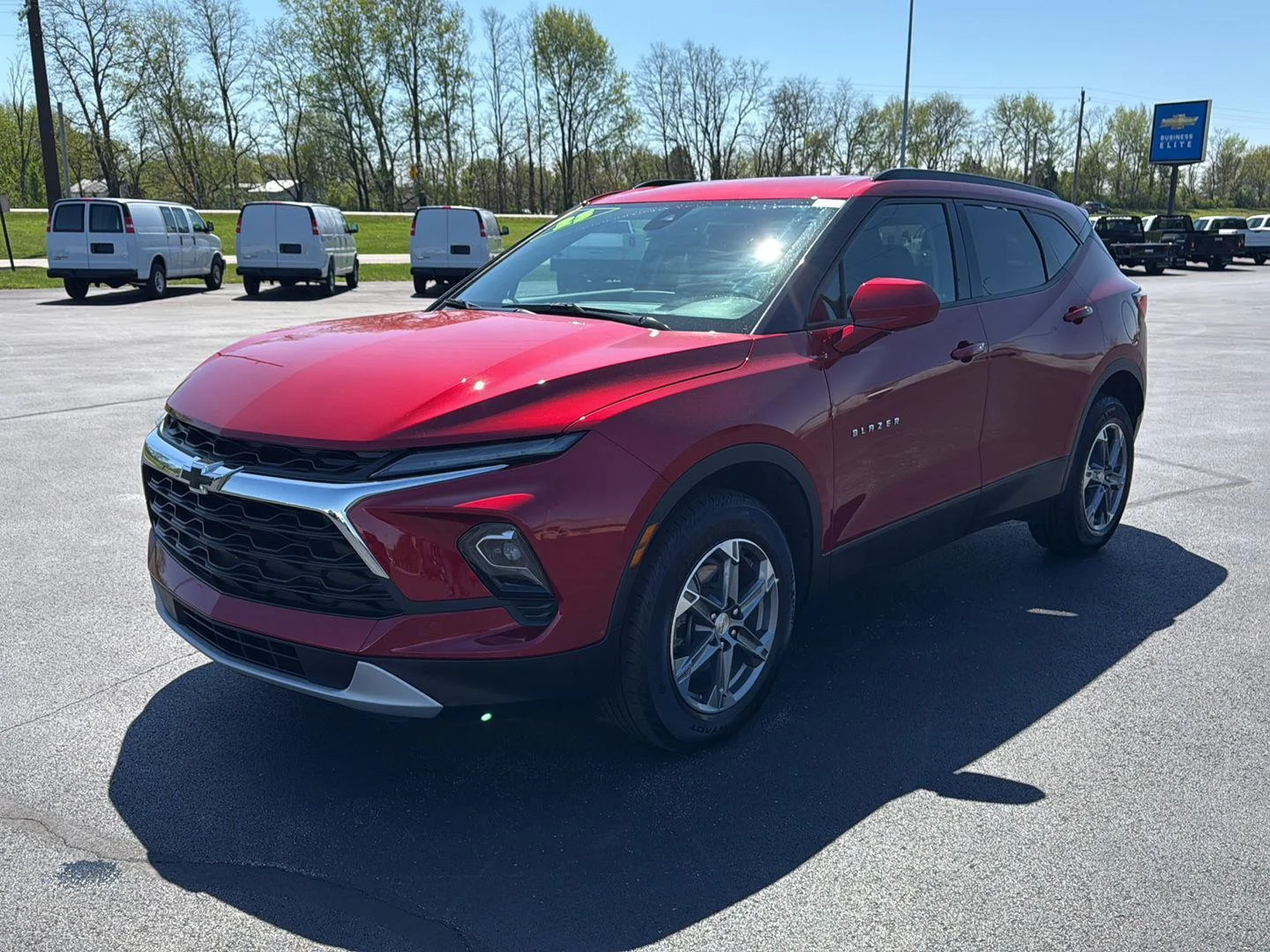 Used 2023 Radiant Red Tintcoat Chevrolet LT image 2
