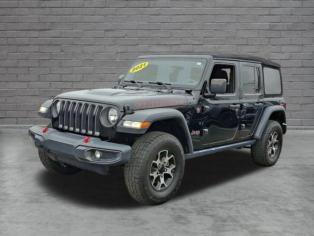 Used 2021 Black Jeep Rubicon 4X4 image 34