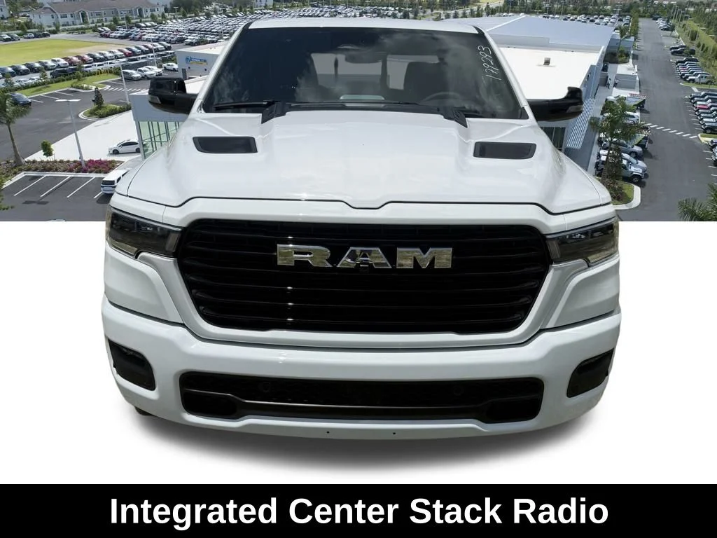 New 2026 Bright White Clear-Coat Exterior Paint RAM Laramie image 10