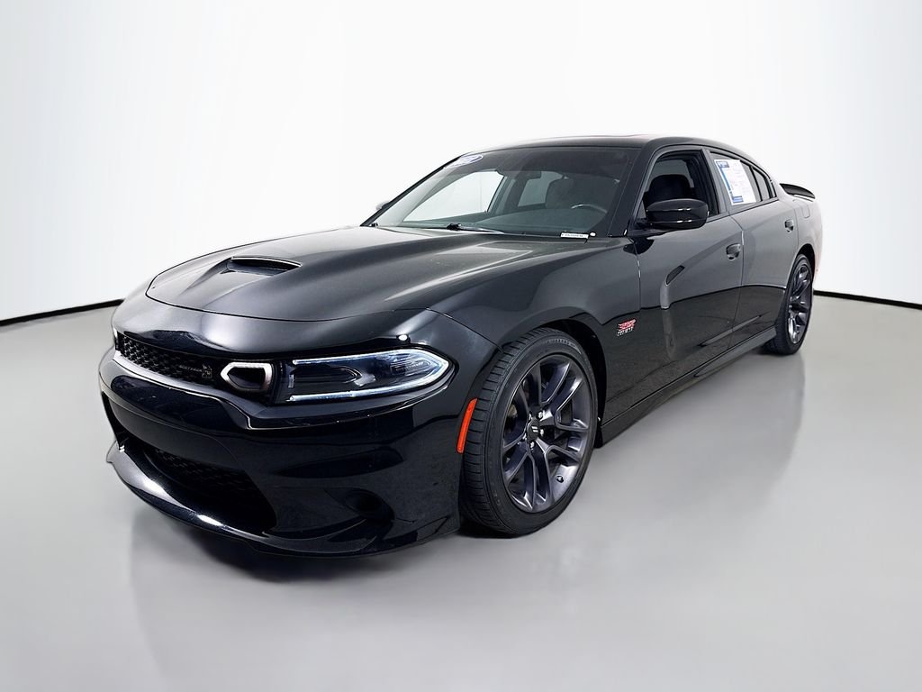 Used 2022 Pitch Black Clearcoat Dodge Scat Pack image 7