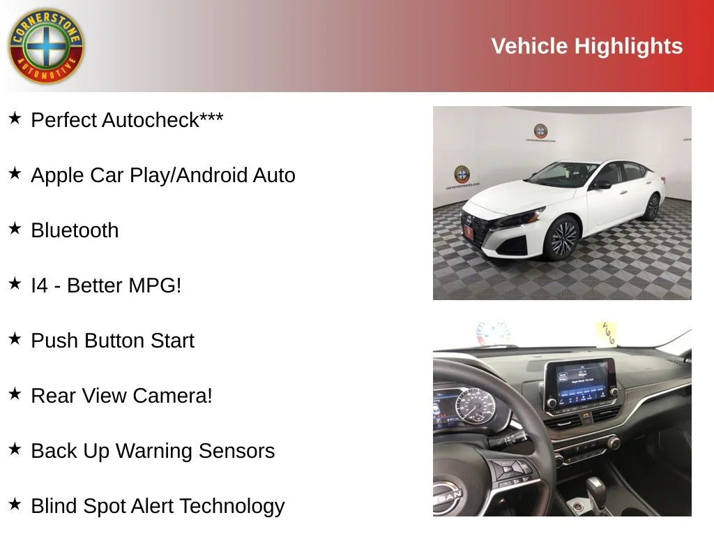 Used 2025 Nissan Altima SV with VIN 1N4BL4DV4SN362020 for sale in Elk River, Minnesota