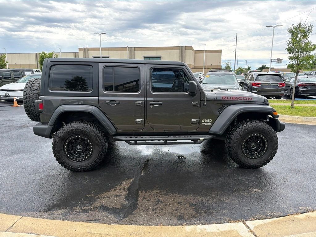 Used 2020 Gray Jeep Unlimited Sport image 8