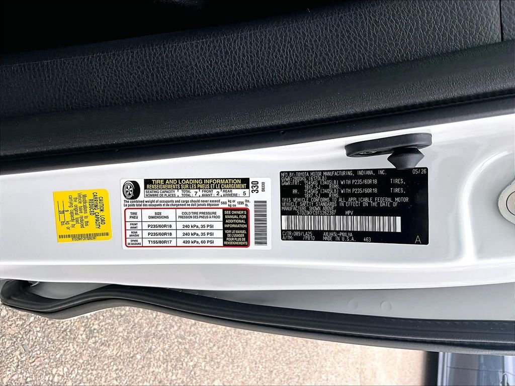 New 2026 Wind Chill Pearl Toyota Limited image 17