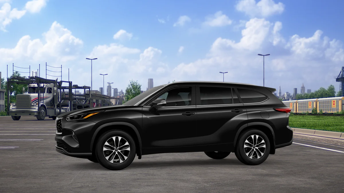 New 2026 Midnight Black Metallic Toyota XLE image 3