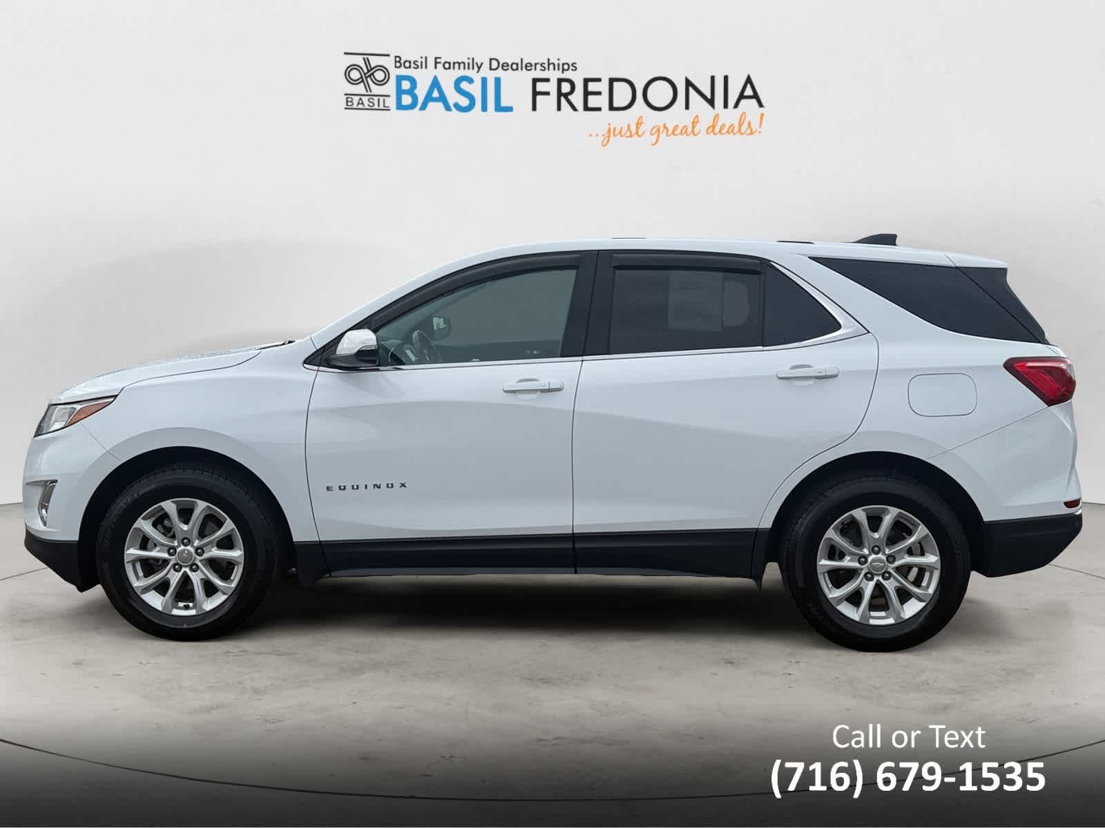 Used 2018 Chevrolet Equinox LT with VIN 2GNAXSEV6J6259639 for sale in Fredonia, NY