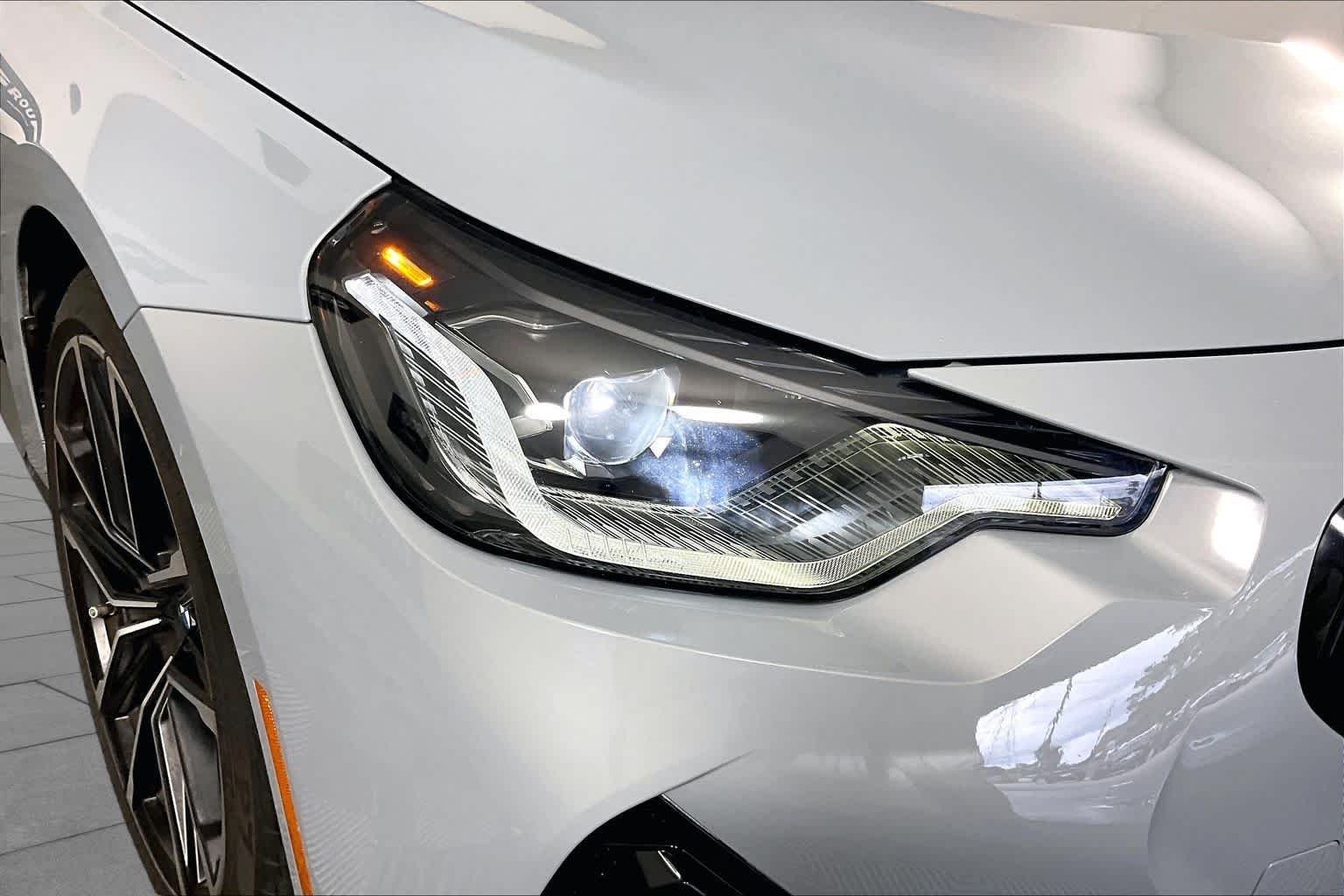 Used 2022 Brooklyn Grey Metallic BMW M240i xDrive image 27