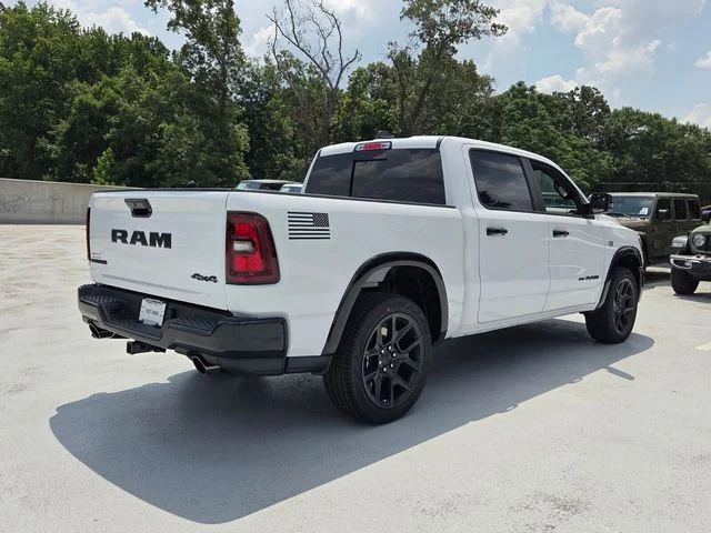 New 2026 Bright White Clear-Coat Exterior Paint RAM Laramie image 9