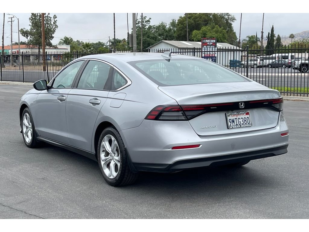 Certified Used 2024 Solar Silver Metallic Honda LX image 3