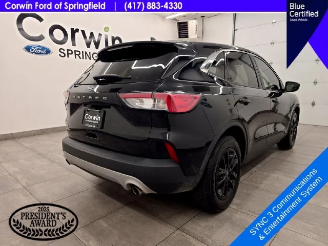 Certified Used 2022 Agate Black Metallic Ford SE image 6