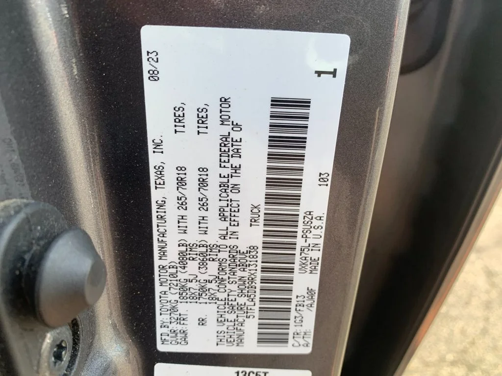 Used 2024 Gray Toyota SR5 image 33