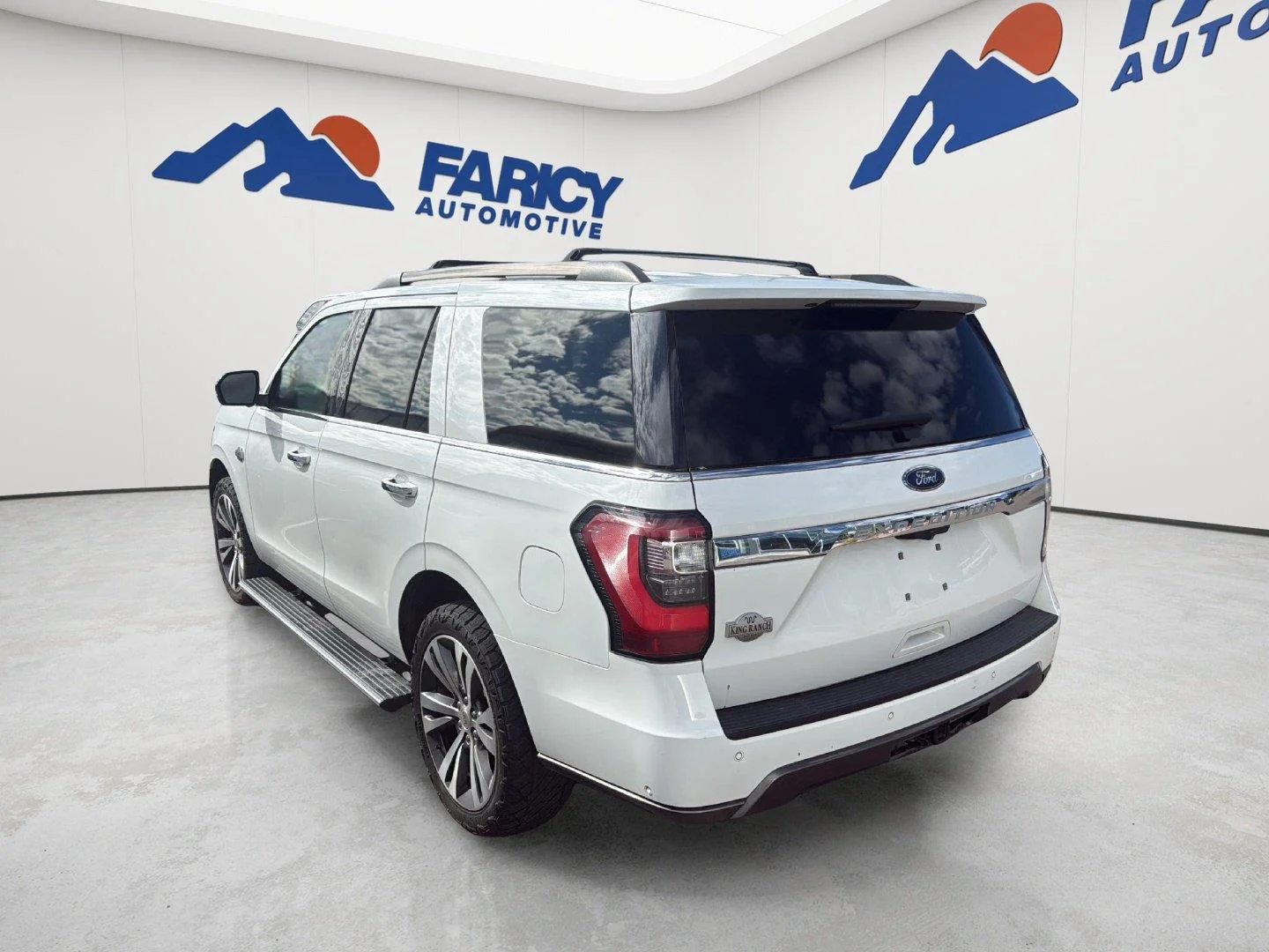 Used 2021 Star White Metallic Tri-Coat Ford King Ranch image 7