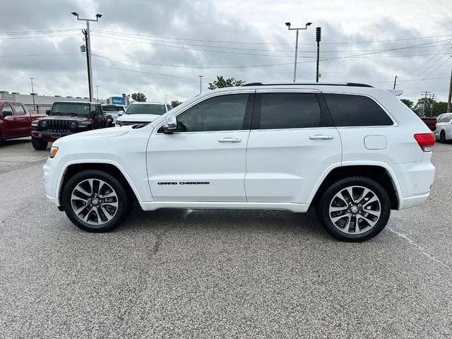 Used 2017 Jeep Grand Cherokee Overland with VIN 1C4RJECG7HC731707 for sale in Granite City, IL