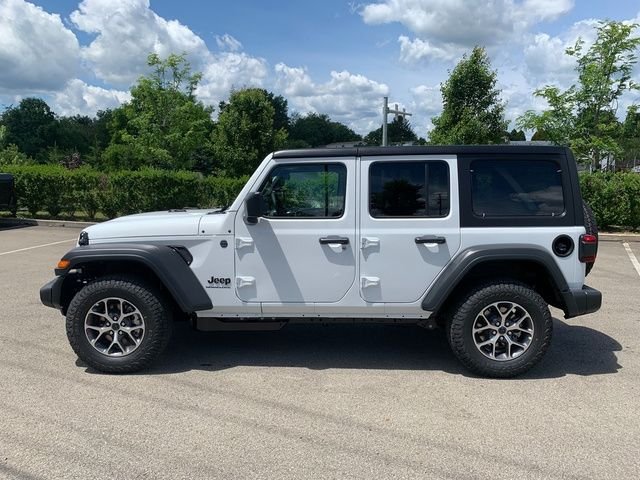 New 2026 Bright White Clear-Coat Exterior Paint Jeep Sport S image 2