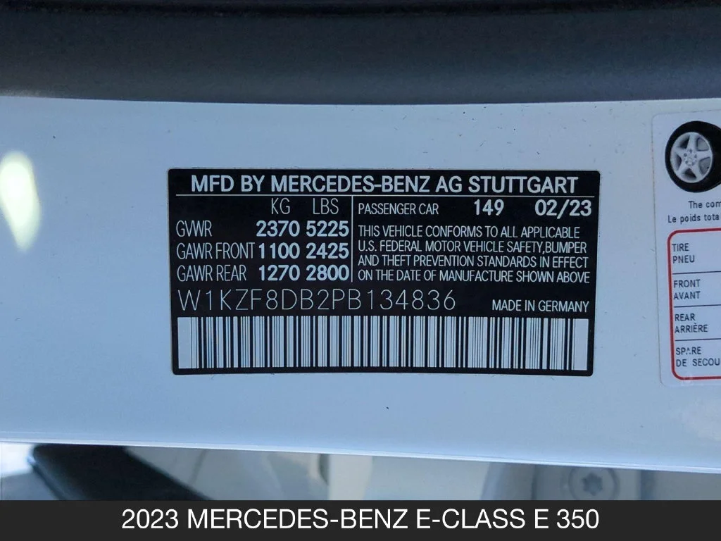 Used 2023 White Mercedes-Benz E 350 image 25