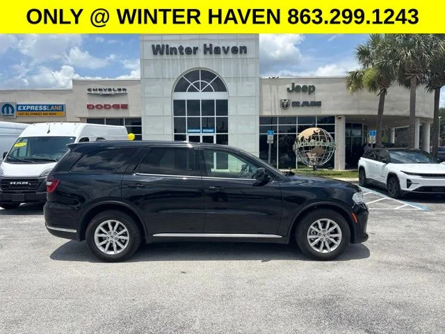 Used 2021 Black Dodge SXT image 1