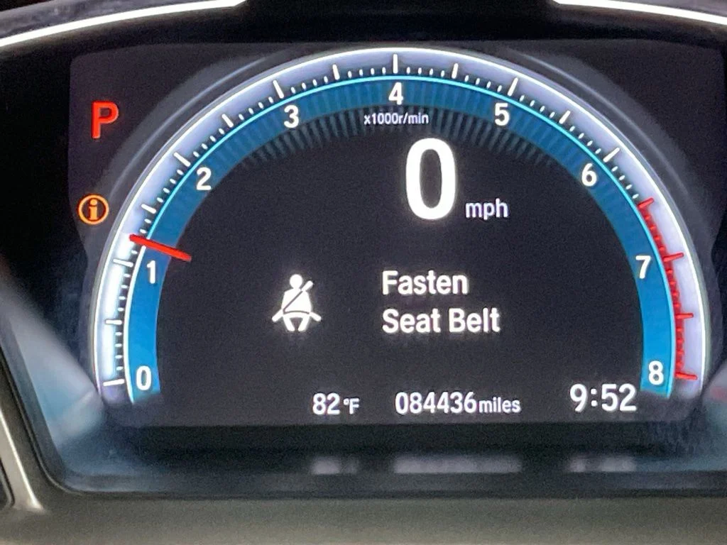 Certified Used 2019 Aegean Blue Metallic Honda EX image 12