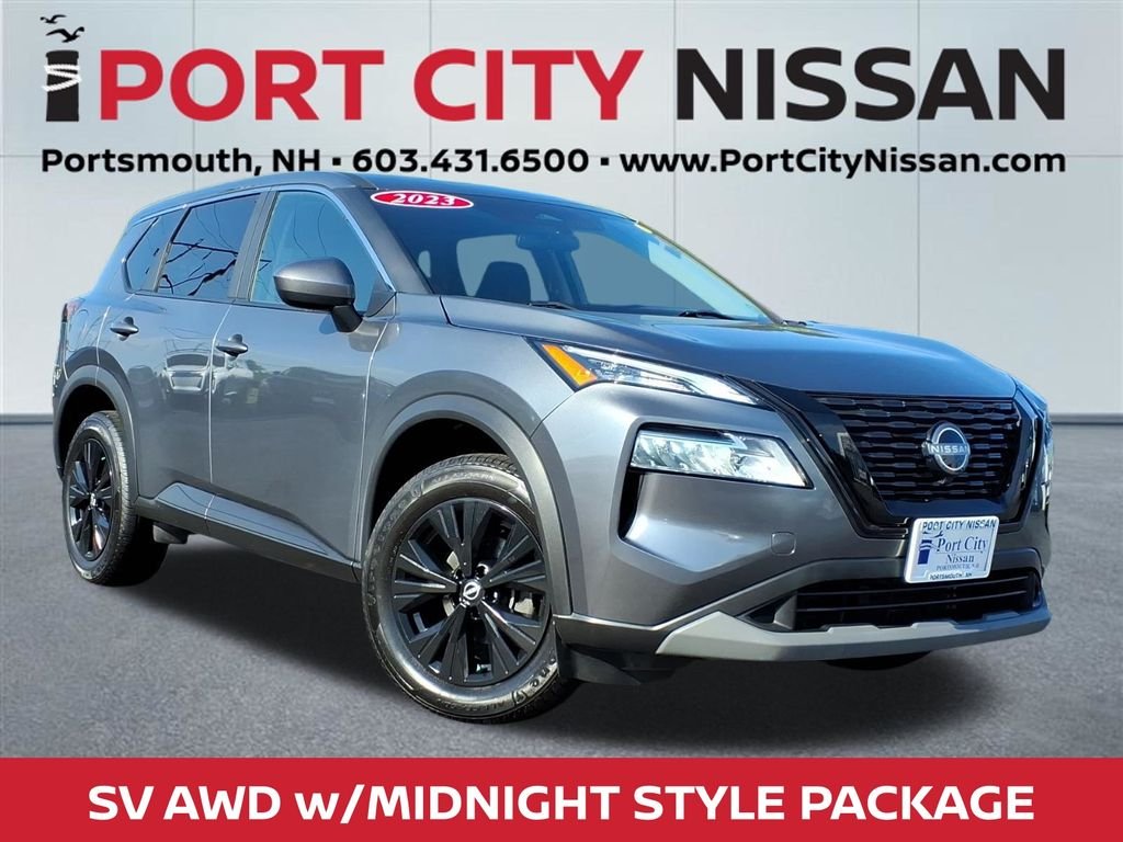 Used 2023 Gun Metallic Nissan SV image 1