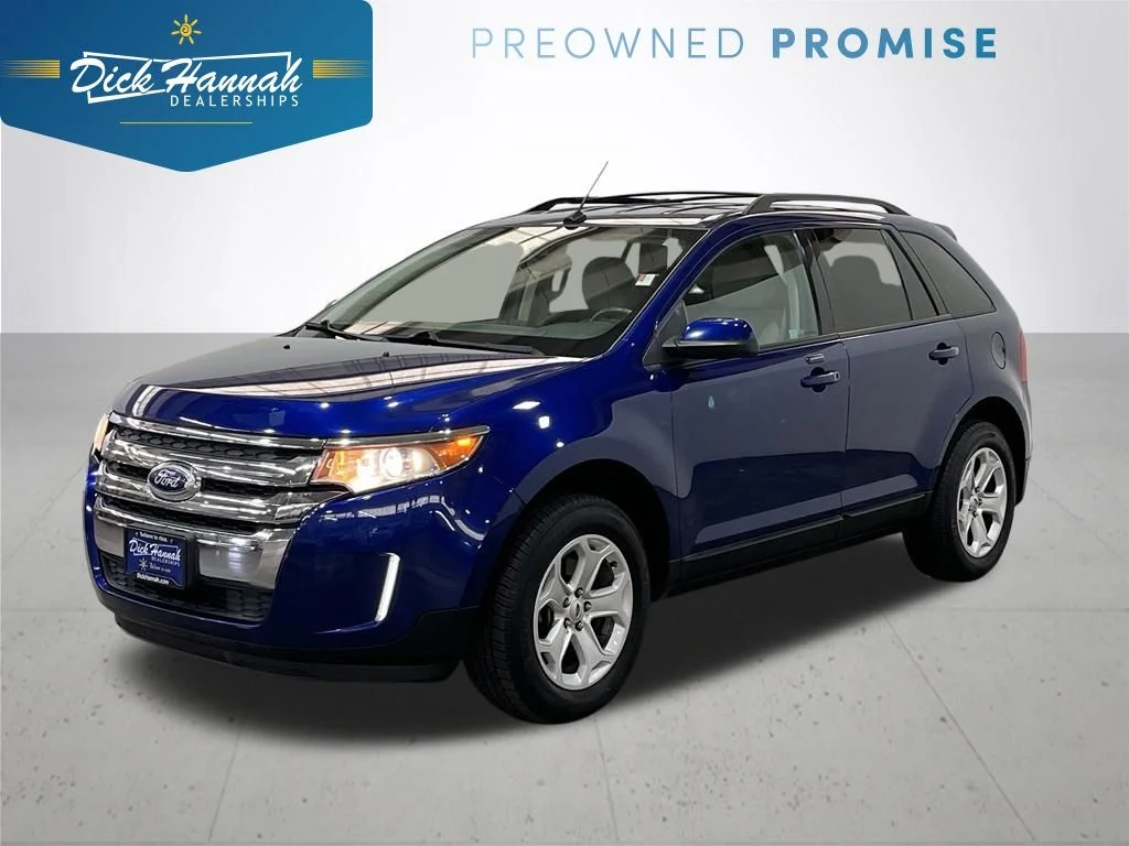 Used 2014 Blue Ford SEL image 1