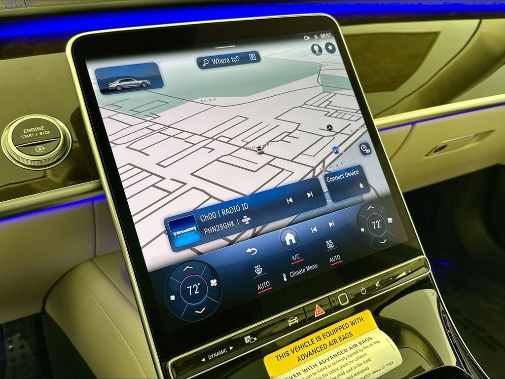 New 2026 MANUFAKTUR Moonlight White Metallic Mercedes-Benz S 500 image 13