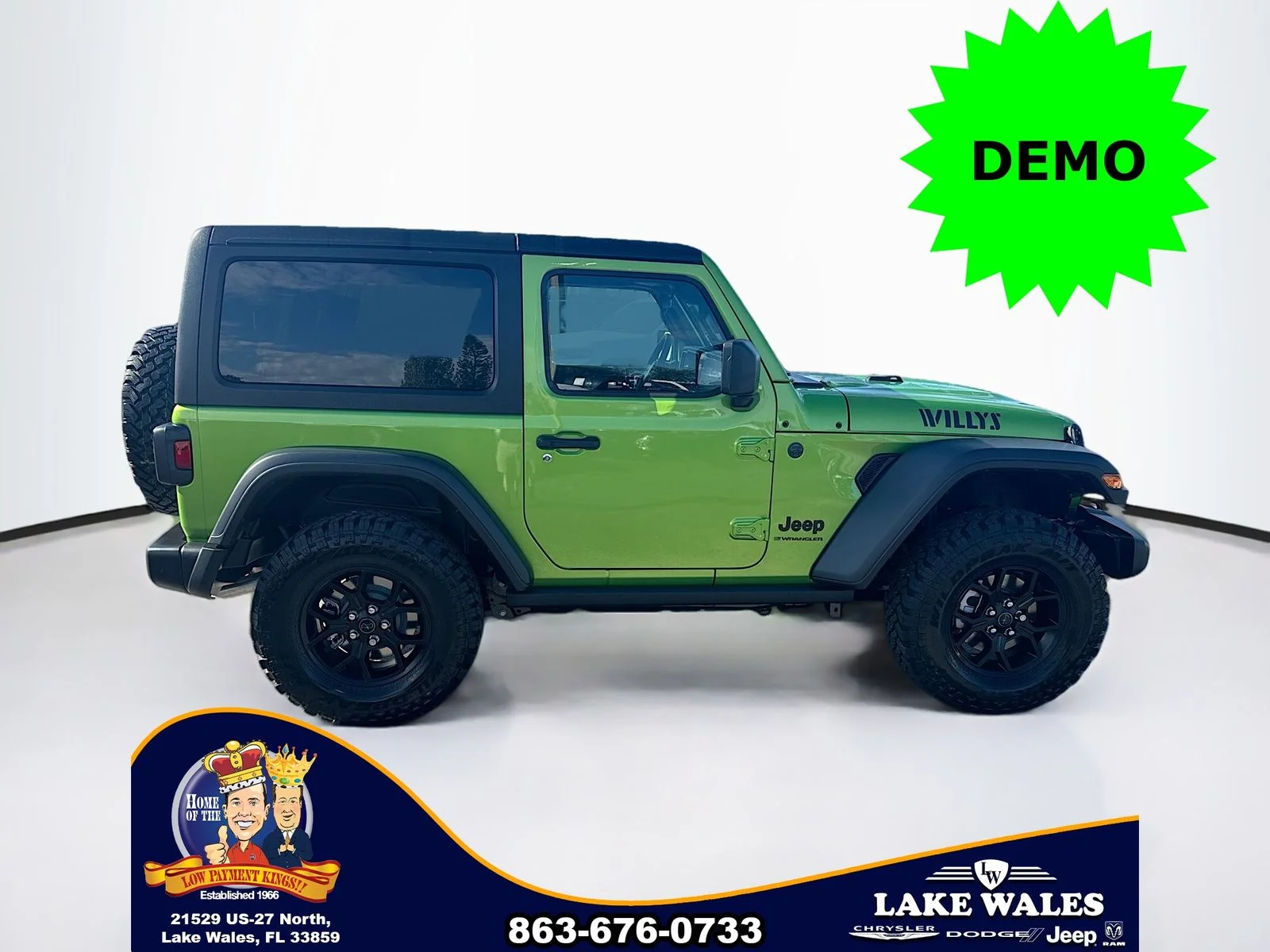New 2026 Mojito Clear-Coat Exterior Paint Jeep Willys image 7