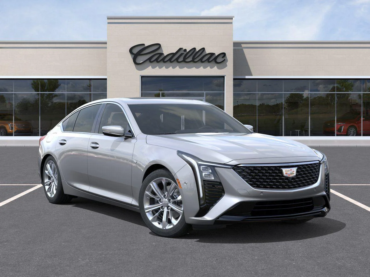 New 2026 Argent Silver Metallic Cadillac Premium Luxury image 7