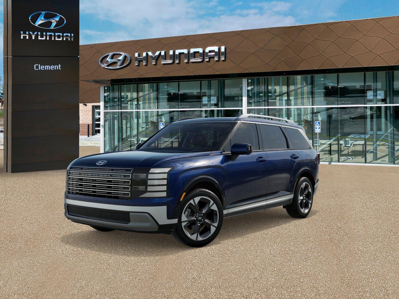New 2027 Pacific Sapphire Pearl Hyundai Limited AWD image 1