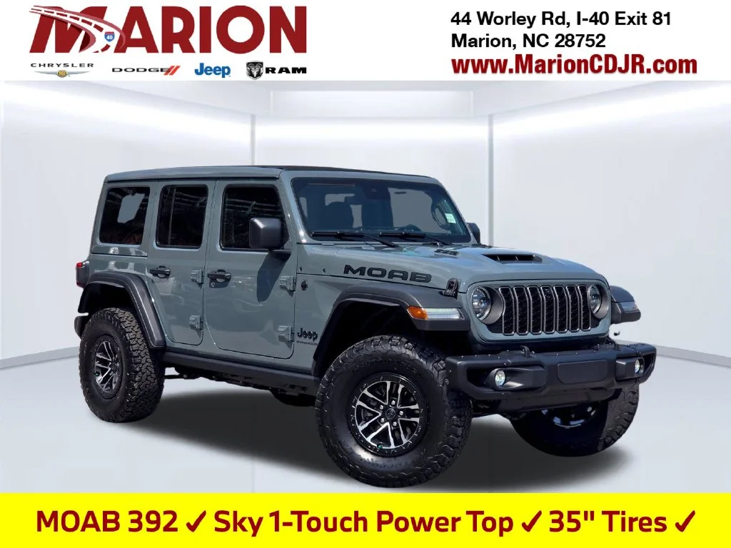 New 2026 Gray Jeep Moab 392 image 1
